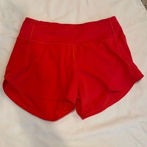 Lululemon Speed up shorts length 4